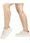 Tênis Casual Feminino Plataforma Lumiss Confortável Leve Salto Original Off White - Marca LUMISS