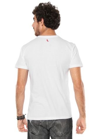 Camiseta Reserva Estampada Branca