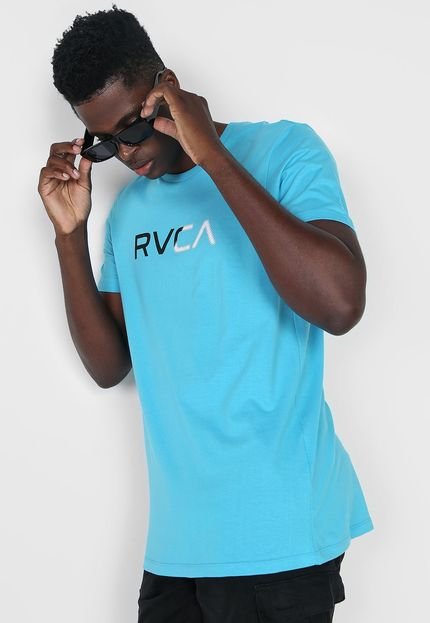 Camiseta RVCA Scanner Azul - Marca RVCA