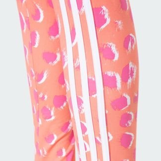 Adidas Legging Essentials 3-Stripes Animal Print - Compre Agora