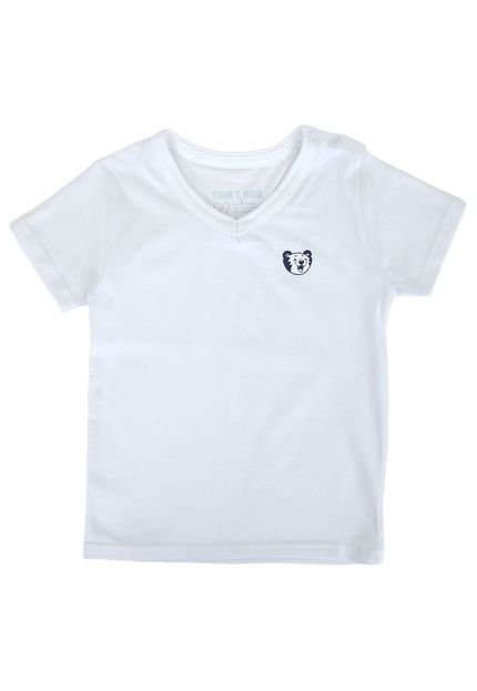 Camiseta Básica Tigor T. Tigre Branca - Marca Tigor T. Tigre