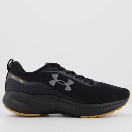 Tênis Under Armour Charged Wing SE Preto e Cinza - Marca Under Armour