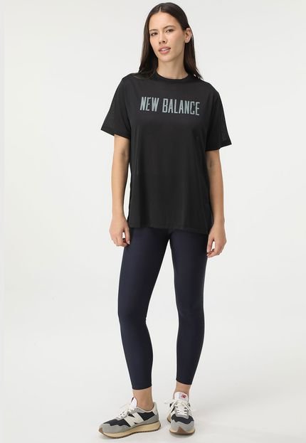 Camiseta New Balance Performance Preta - Marca New Balance