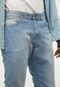 Calça Jeans Wrangler Slim Estonada Azul - Marca Wrangler