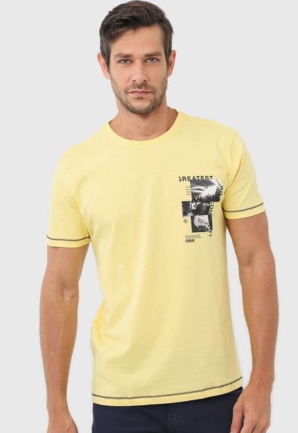 Camiseta Forum Rock Amarela - Marca Forum