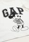 Camiseta Infantil GAP Mickey Branca - Marca GAP