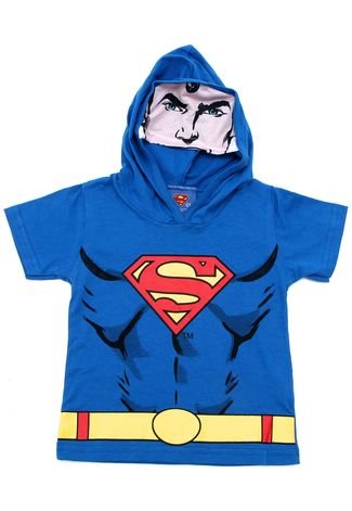 Camiseta Marlan Menino Superman Azul