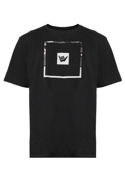 Camiseta Hang Loose Bush Preta - Marca Hang Loose