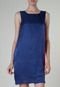 Vestido Tidsy Mix Azul - Marca Tidsy