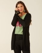 Cardigan Listrado Tricô Malwee Plus - Marca Malwee