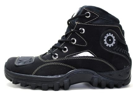 Bota Coturno Onda 7 Motociclista Preto - Marca Onda 7