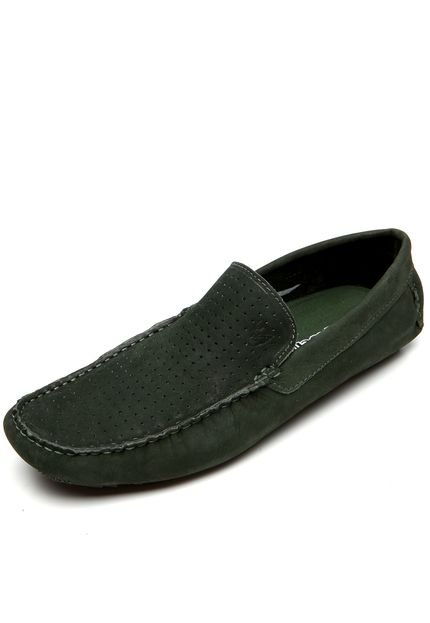 Mocassim Couro Mr Kitsch Edric DRV-093 Verde - Marca MR. KITSCH