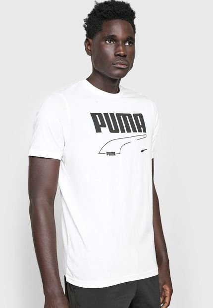 Camiseta Puma Rebel Branca - Marca Puma
