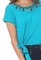 Blusa Cropped Acrobat Tassel Azul - Marca Acrobat