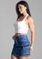 Saia Jeans Sawary Cargo - 278148 - Azul - Sawary - Marca Sawary