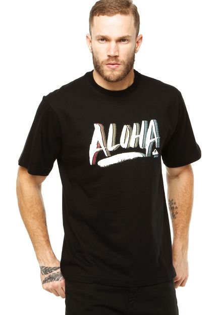 Camiseta Quiksilver Fresh Aloha Preta - Marca Quiksilver