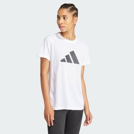 Adidas Camiseta Treino Train Essentials Big Performance Logo - Marca adidas
