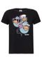 Camiseta Angry Birds Hip Hop Preta - Marca Angry Birds