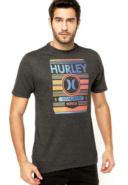 Camiseta Hurley Yard Fence Cinza - Marca Hurley