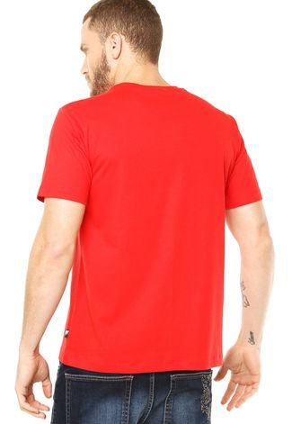 Camiseta Cavalera Iluminado Hot Vermelha