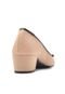 Scarpin Moleca Liso Nude - Marca Moleca