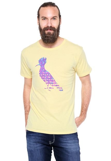 Camiseta Reserva Pica Pau Triângulos Amarela - Marca Reserva