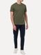 Camiseta Calvin Klein Jeans Masculina Dark Omega Logo Verde Militar - Marca Calvin Klein