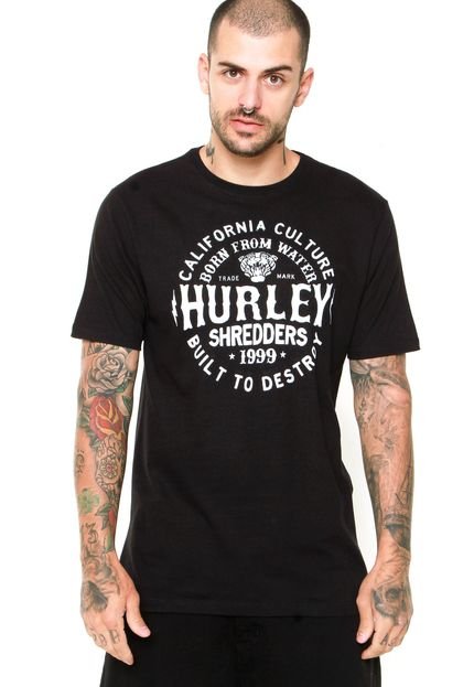 Camiseta Hurley Cylindrical Preta - Marca Hurley