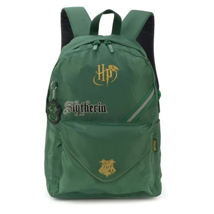 Mochila Escolar Harry Potter Slytherin MS46763HP - Marca Luxcel