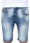 Bermuda Jeans Zune Slim Azul - Marca Zune