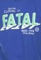 Camiseta Fatal Mood Azul - Marca Fatal Surf