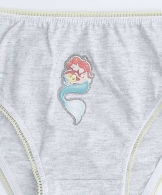 Kit 5 Calcinhas Infantil Ariel Disney Tam 2 a 12 - Compre Agora