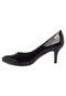 Scarpin Dumond Meia Pata Preto - Marca Dumond