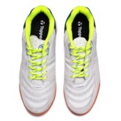 Chuteira Futsal Topper Dominator Pro V Cinza/ azul - Marca Topper