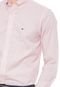 Camisa Tommy Hilfiger Regular Fit Basic Rosa - Marca Tommy Hilfiger