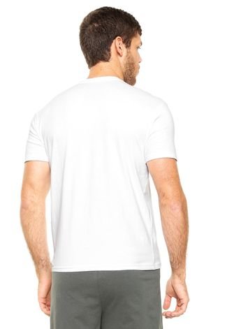 Kit 2pçs Camiseta Calvin Klein Underwear Liso Branco