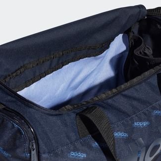 Adidas Mala Duffel Estampada Pequena Linear Logo