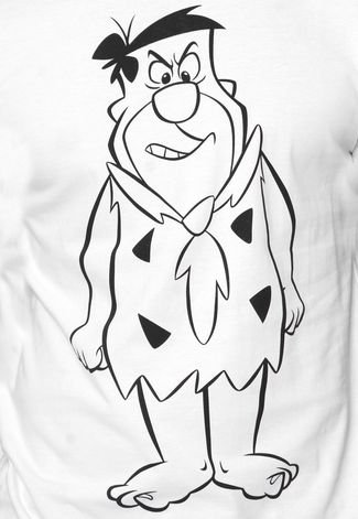 Camiseta Ellus 2ND Floor Flintstones Branca