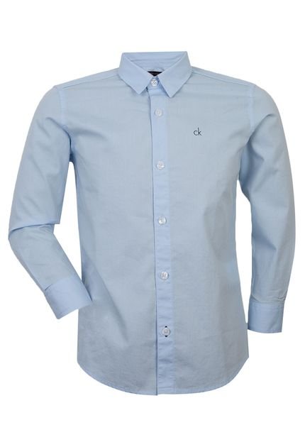 Camisa Calvin Klein Kids Azul - Marca Calvin Klein Kids