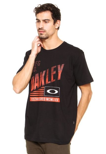 Camiseta Oakley Paviment Preta - Marca Oakley