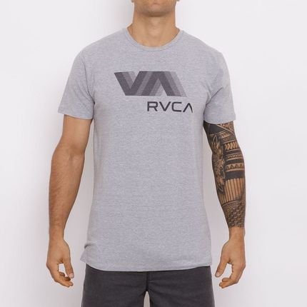 Camiseta RVCA VA RVCA Blur Masculina Cinza - Marca RVCA