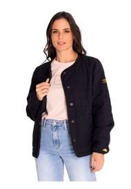 Chaqueta Mujer Heritage Lightweight Quilted Negro CAT