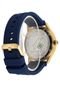 Relógio Seculus 28824GPSVDU2 Azul/Dourado - Marca Seculus