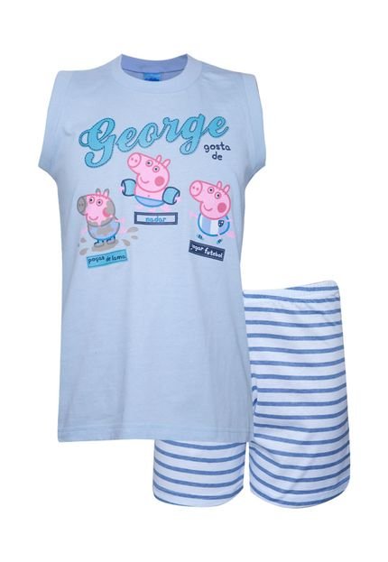 Pijama Malwee George Azul - Marca Malwee