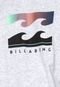 Camiseta Billabong Fifty Cinza - Marca Billabong