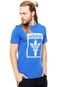 Camiseta Manga Curta adidas Originals Trefoil Fire T Azul - Marca adidas Originals