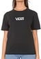 Camiseta Vans Wm Airborne V Boxy Preta - Marca Vans