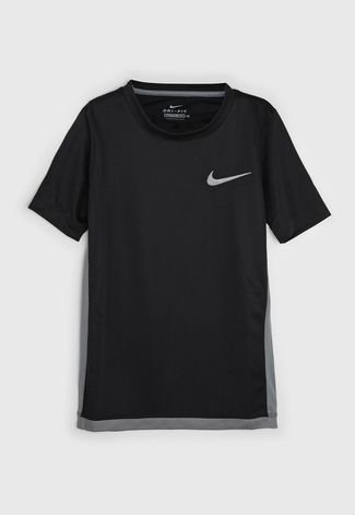 Camiseta Nike Menino Lisa Preta