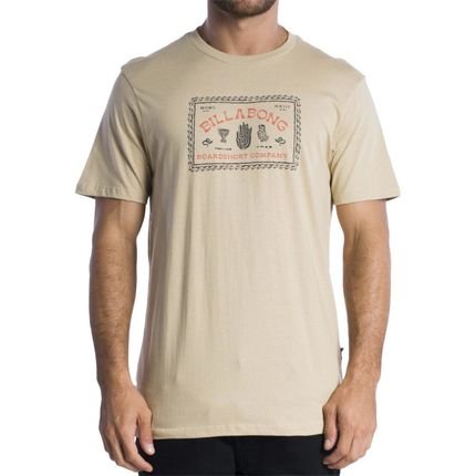 Camiseta Billabong Hand Shaped SM24 Masculina Caqui - Marca Billabong