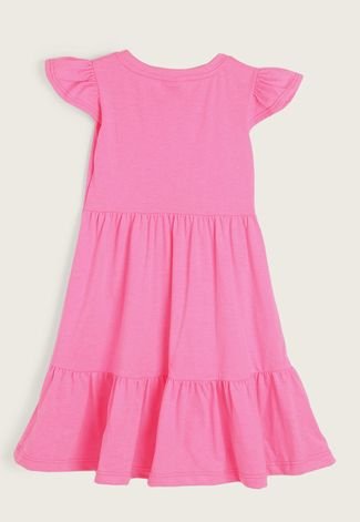 Vestido Fakini Infantil Barbie Rosa - Compre Agora